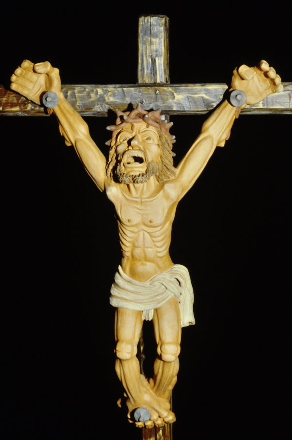 Jesus am Kreuz